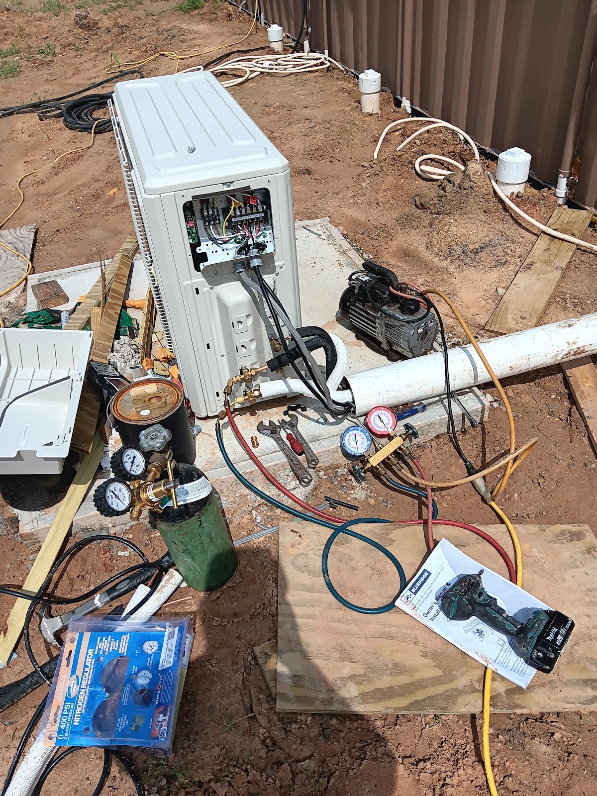 AC installation job